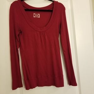 Maroon Blouse/Dressy Top/ Casual Top